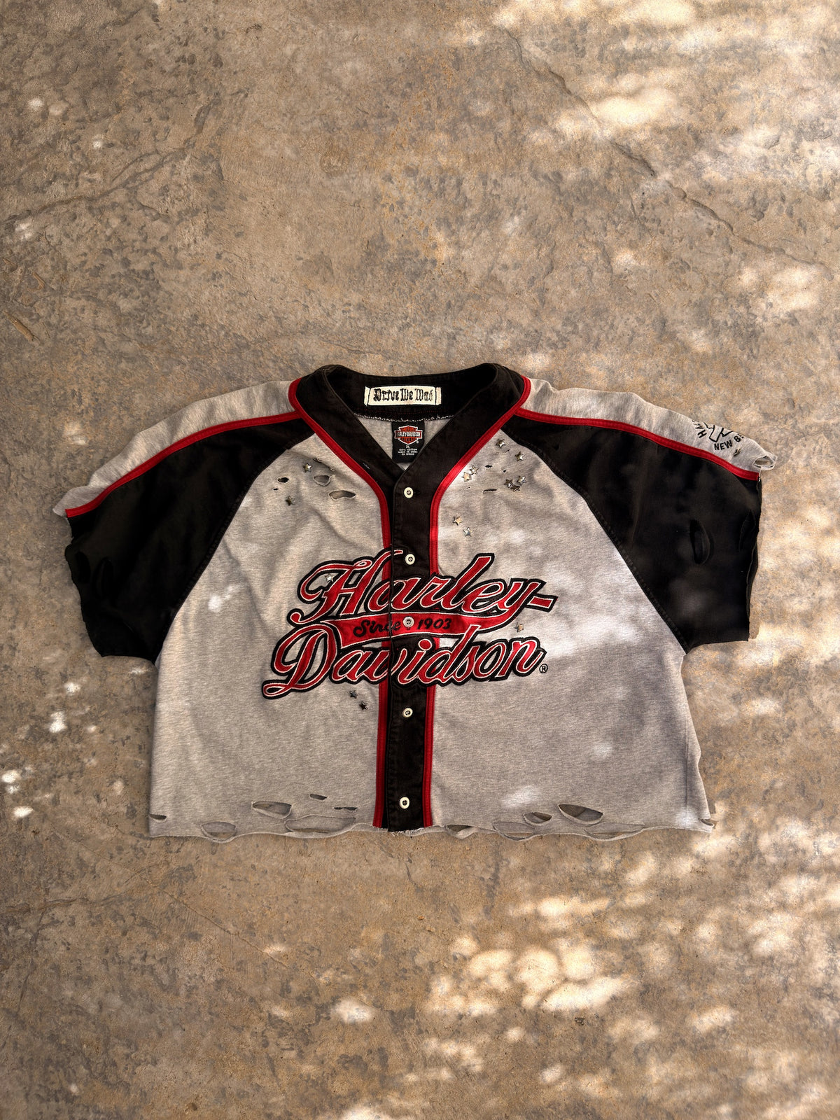 HARLEY DAVIDSON BASEBALL TEE