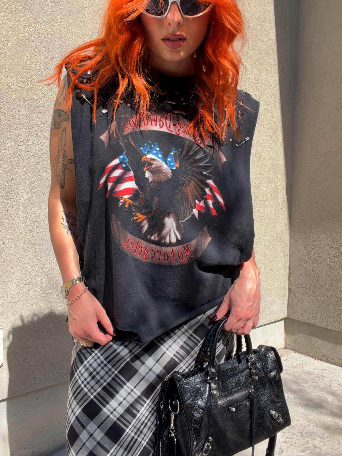 AMERICANA HARLEY MUSCLE TEE