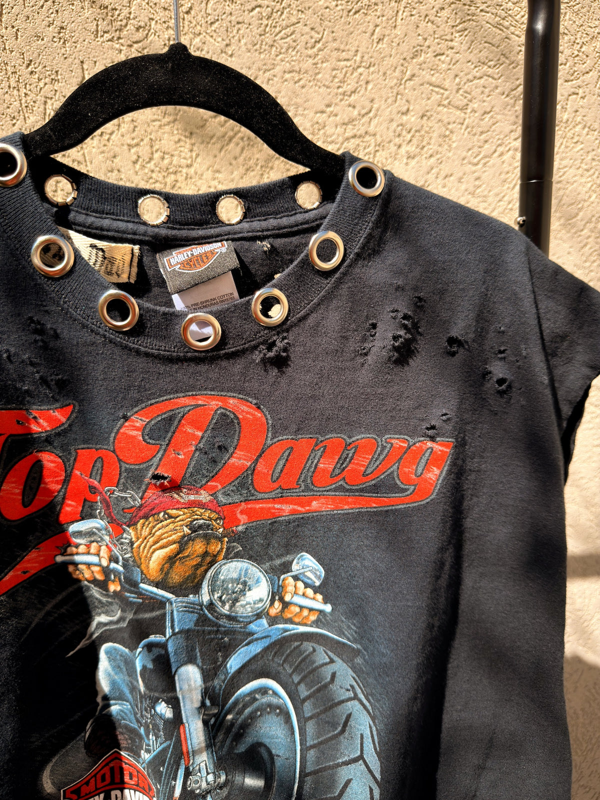 TOP DAWG HARLEY MUSCLE TEE