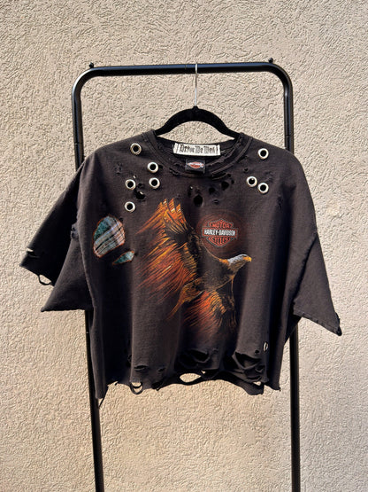 MAJESTIC EAGLE HARLEY TEE