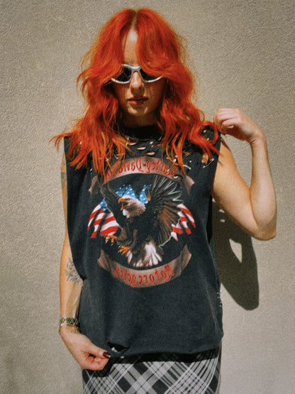 AMERICANA HARLEY MUSCLE TEE