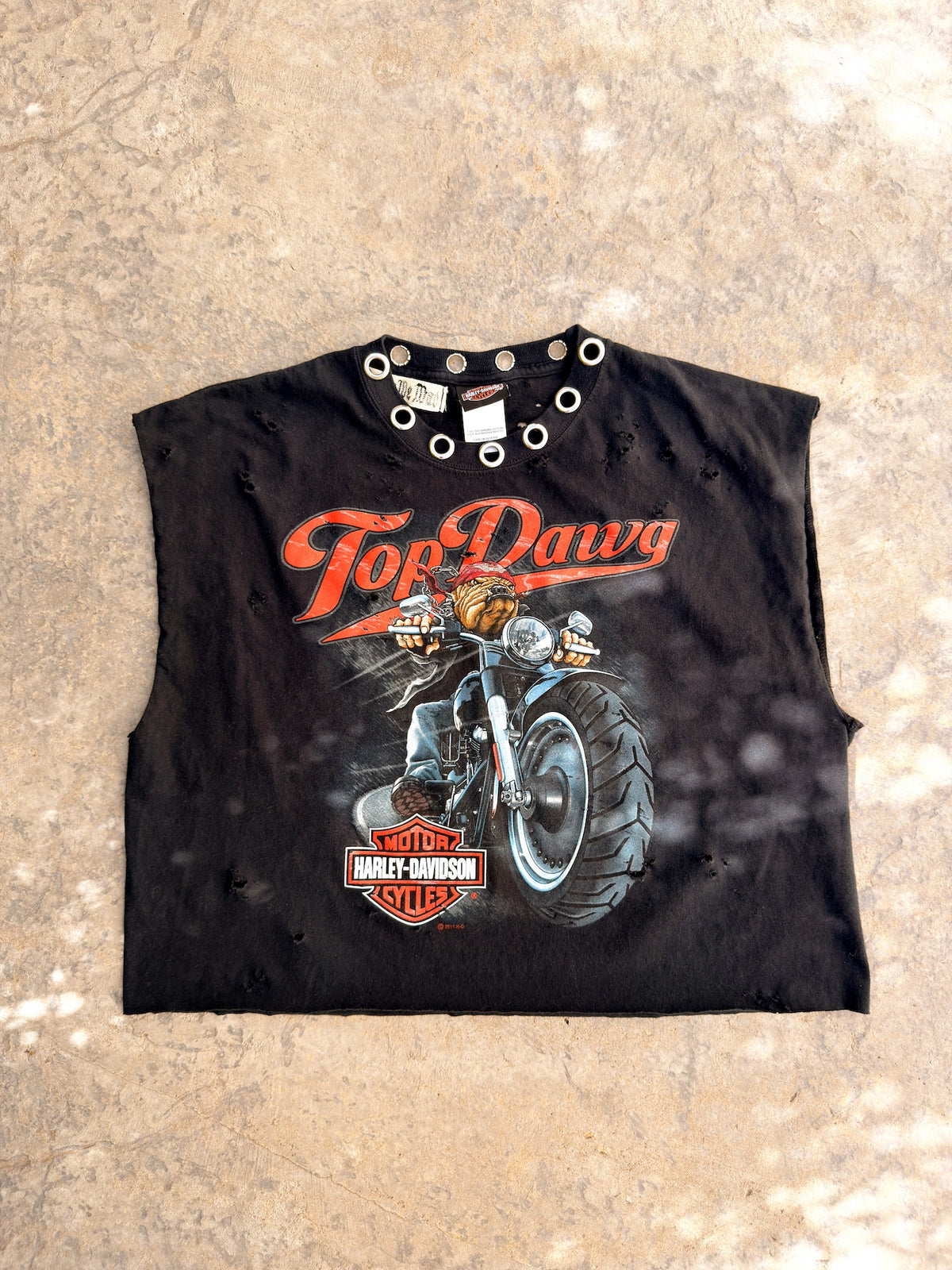 TOP DAWG HARLEY MUSCLE TEE