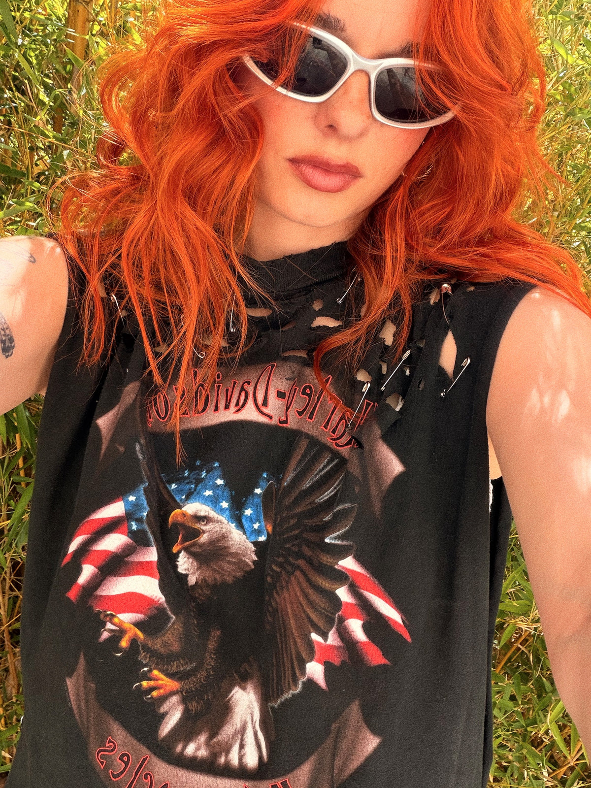 AMERICANA HARLEY MUSCLE TEE