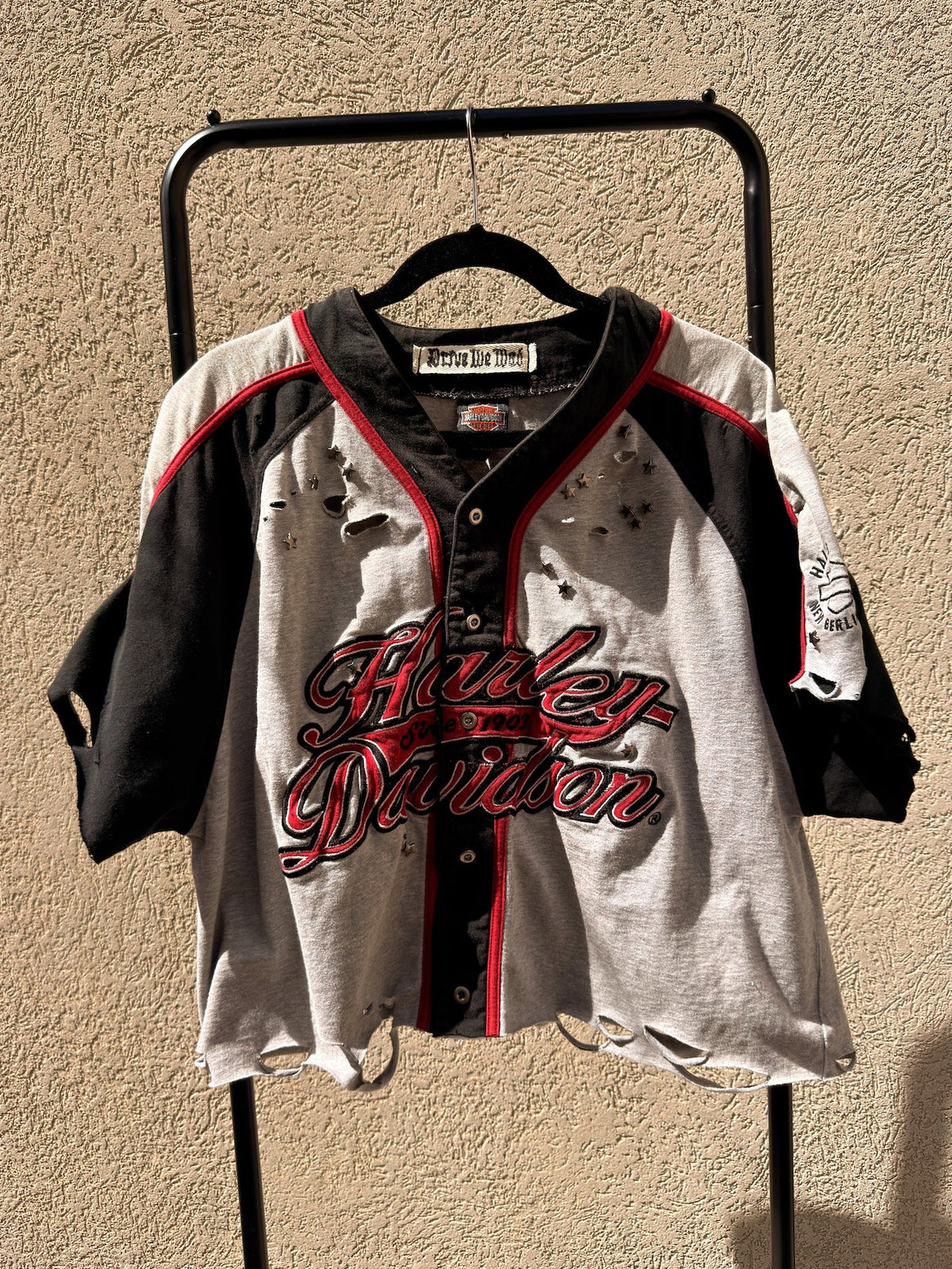 HARLEY DAVIDSON BASEBALL TEE