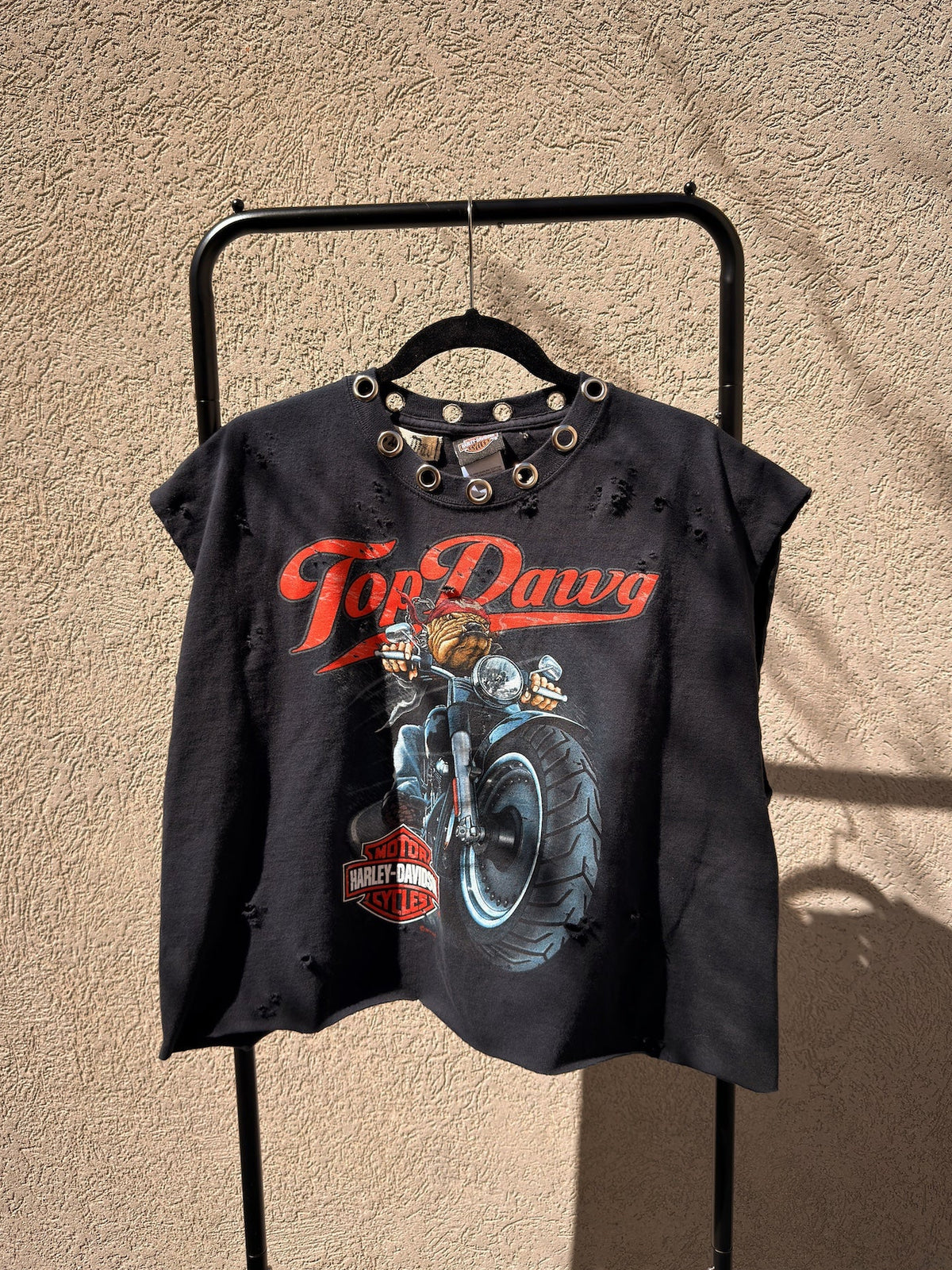 TOP DAWG HARLEY MUSCLE TEE