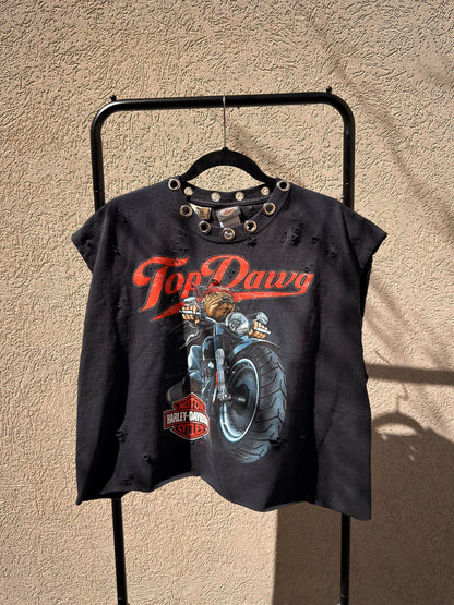 TOP DAWG HARLEY MUSCLE TEE