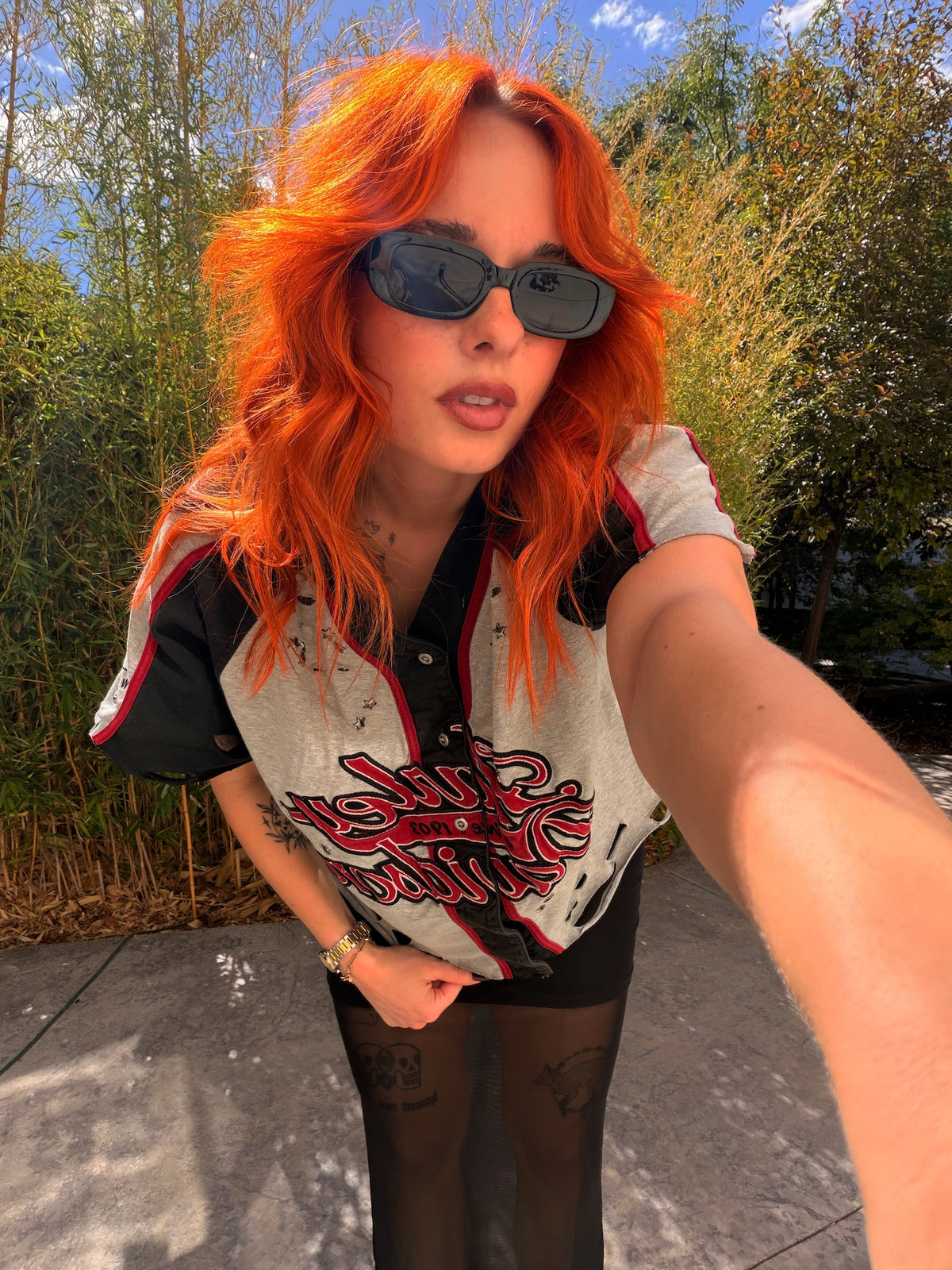 HARLEY DAVIDSON BASEBALL TEE